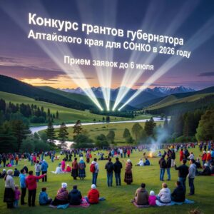 Конкурс грантов губернатора Алтайского края для СОНКО в 2026