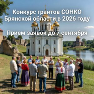 Конкурс грантов СОНКО Брянской области в 2026 году